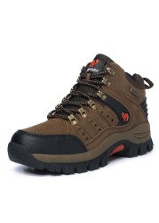 Men's hiking boots, suede men's hiking boots, comfortable and resistant shoes, classic and fashion style