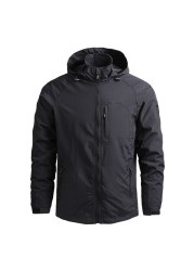 Men's waterproof military jacket