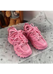 Brand Design Chunky Sneakers For Women Shoes 2021 Women's Shoes Colorful Breathable Lightweight Ladies Dad Classic Shoes