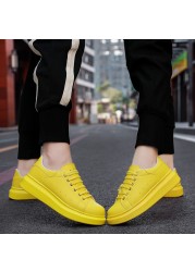 2022 Fashion Women Sneakers Vulcanized Shoes Lover Lace-up Casual Shoes Orange Basket Shoes Breathable Walking Sewing Men Flats