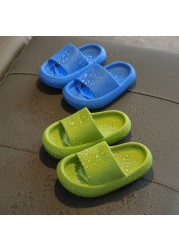 Beach Slippers Children Girls Home Shoes Summer Flip Flops Thick EVA Soft Cushion Slides Outdoor Slippers Zapatillas chausiras