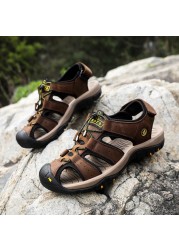 Summer men's sandals high-quality breathable climbing fashion hiking outdoor sports soft comfortable non-slip Roman beach