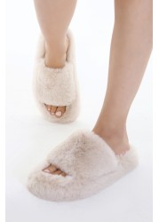 Women's Extra Cream Soft Furry Insoles