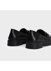 2021 spring/summer new casual shoes pure black low-top square head fashion step two-way wear soft bottom leather shoes women