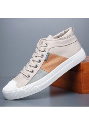 2022 new men's canvas shoes different colors high quality designer shoes autumn new shoes British lace-up shoes Bd21266