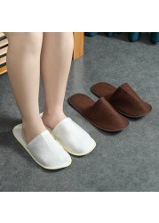 Disposable slippers non-slip thick slippers comfortable home travel portable thin bottom slippers zapatos mujer zapatillas casa