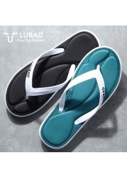 New summer men's slippers comfortable outdoor wear non-slip personality sandals flip flop beach shoes tide