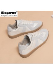 Men Women Spring Autumn New Sneakers Causal Sneakers For Lovers Couples Unisex Shoes Soft Durable Leather Sole Running Shoes