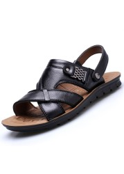 2022 casual sandals sandals beach shoes men sandals vietnamese floor stall running rivers and lakes beach shoes mens shoes