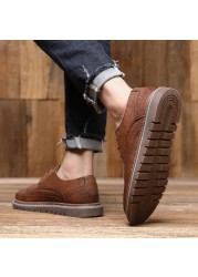 Men's Tooling Casual Shoes Men's Leather Shoes Footwear Comfortable Men's Shoes Men's Oxford Fashion Men's Sneakers