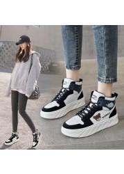 Women's high-heeled high-heeled sports shoes vulcanized shoes fashion breathable shoes running shoes for women 2021