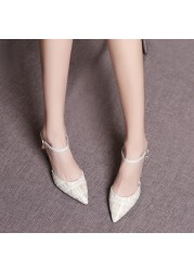 MEMUNIA 2022 Size 34-43 New Sexy Genuine Leather Sandals Woman Solid High Heels Summer Shoes Ladies Shoes