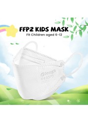 mascarillas ffp2 ninos homolucada kids mask approved hygienic children protective breathing face masks boys girls fpp2 masque