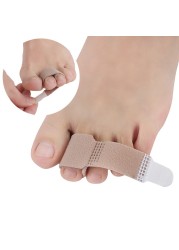 4pcs/lot Fracture Toe Wraps Padded Bandages Hammer Toe Spacer Splints