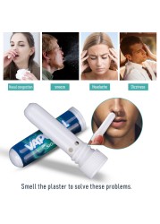 10pcs Thailand Nasal Inhaler Mint Nasal Essential Oil Menthol Inhaler Relieve Rhinitis Relieve Fatigue Refreshing Artifact A513