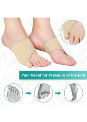 1 Pair Tailor Bunion Corrector Splint Pads for Bunion Pinky Toe Relief Toe Straightener, Little Toe Separator With Anti-Slip