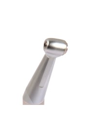 Dental low speed handpiece, contra angle, external water spray type button, scaler