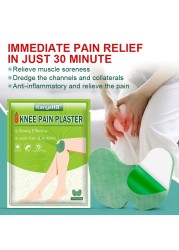 15pcs Knee Joint Pain Plaster Chinese Wormwood Extract Sticker for Knee Joint Soreness Rheumatoid Arthritis Pain Relief Patch W008