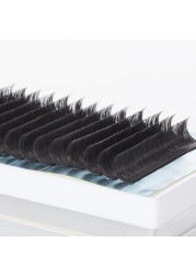 Yelix Ellipse False Eyelashes Non Curling Eyelashes Extension Soft Cashmere Split-Tips Mix False Eyelashes For ProfessionalVidual Lashes