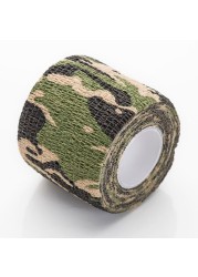 Black EZ Disposable 2''x5 Yards Grip Tattoo Cover Wrap Waterproof Self Adhesive Tape Roll For Tattoo Machine Grip Tube