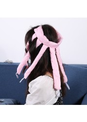 Curlers Spiral Heat No Sleep Soft Headband Hair No Heat Curls Tape Hair Rollers Sleeping DIY Hair Styling Tools