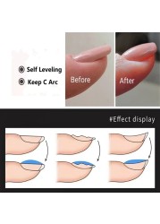 MSHARE Strengthening Gel Self Leveling Builder Nail Apex and C-Curve Builder Reinforcement Alignment Base Top Soak Off 10ml in Bottle