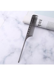 Space Hair Brush Aluminum Hair Comb Professional Hairdressing Combs Hair Cutting Die Barber Hair Brush Combs Salon Tools