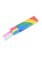 Rainbow Face Paint Stick Body Tattoo Colorful Pigment Pen Fluorescent Crayon Washable Adult Kid Party Favors Makeup Cosmetic Tool