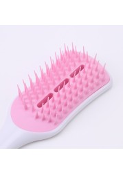 Anti-static Comb Hollow-out Scalp Massage Hair Brush Styling Detangle Shower Combs for Salon Barber Styling Tools