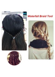 Plastic Lady French Hair Braiding Tool Hair Twist Braider Easy to Use DIY Fashion Salon Accessories Women Braider Maker