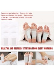 10pcs Detox Foot Patch Stickers Foot Pads Slimming Foot Patches Detoxification Improve Sleep Lose Weight Pads Foot Sticker