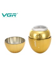 VGr New Mini Egg Shaver Mini Portable Shaver USB Charging Shaver for Men V321 Sharp Trimmer Beard Trimmer 0mm 8d Machines