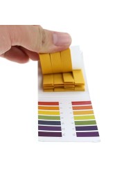 Acid Alkaline PH Meter PH Indicator Test Strips 80pcs PH Controller Set 1-14 Lab Litmus Paper Test Measuring Tools