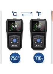 MESTEK عدم الاتصال الاستقرائي شاشة ديجيتال الخشب مقياس الرطوبة LCD الرطوبة قياس جهاز الرطوبة مقياس الرطوبة الكاشف