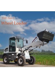 China Factory Hot Sale 3T Mini Wheel Loader 0.43 Cbm With Best Service 1 Ton 2 Ton Multifunctional Hydraulic Pressure Loader