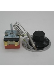 Thermostat-sensor temperature control switch, AC 16A, for electric oven, 50-300C disc, specially designed thermocouple