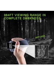 Infrared night vision monocular 1080P HD monocular night vision telescope for dark hunting video record