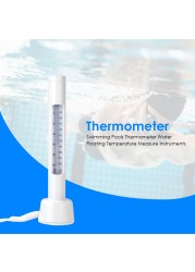 Portable Swimming Pool Floating Thermometer Tub Spa Hot Tub Fish Tanks Temperature Measuring Device