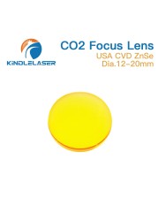 Kindle laser focus lens USA CVD ZnSe Dia.12/15/18/19.05/20 FL38.1/50.8/63.5/76.2/101.6mm for CO2 laser engraving cutting machine