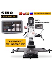 SINO Metal 2-Axis SDS6-2V KA300 and KA500 Small Linear Scales Encoder Length 0-1020mm Lathes and Milling and Drilling Machines