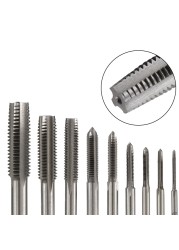 XCAN - Right Hand Held Screw Tap Set M3 M4 M5 M6 M7 M8 M10 M12 M14 M16 Metric 2pcs Thread Tool Drill Bit