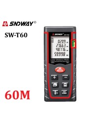 SNDWAY Distance Meter, 40m 60m 80m 100m Building Measurement - Inspection