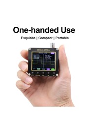 FNIRSI-138 Pro Handheld Digital Oscilloscope 2.5MSa/s 200KHz Analog Bandwidth Support Auto, 80Khz PWM and Firmware Update