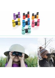 Professional 4X30mm Kids Binocular Telescope Children Educational Learning Telescope Bird Watching Folding Optics Telescope