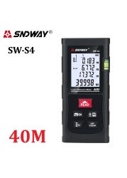 SNDWAY Laser Rangefinder 120m 100m 70m 50m 40m Digital Laser Distance Meter Laser Range Finder Tape Distance Meter Test Tools