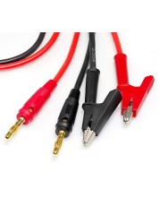 RD X15A X25A New Banana Plug to Alligator Clip Test Cable and Nicro Communication Cable for RD6006 RD6012 RD6018 RD6024 Output