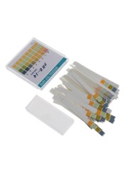 Clitoris Test Kit, 100 Strips pH 0-14, Acid-Alkaline Indicator Paper, Water, Saliva