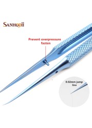 5pcs Curved/Straight Titanium Alloy Electronics Tweezers Anti-static Tip Precision Tweezers Phone Repair Hand Tools Wholesale