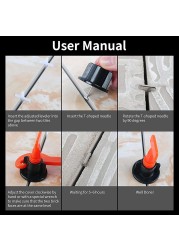 1102/551 Pieces Tile Leveling System Construction Tool Set Used Tile Leveling System Manual Tile Laying Leveling Tools Set