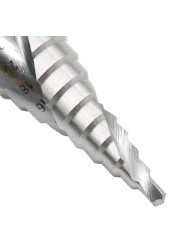 1pc 4-32mm HSS Titanium Coated Step Drill Bit Drill Power Tools Metal High Speed ​​Steel Wood Hole Cutter Step Cone Drill